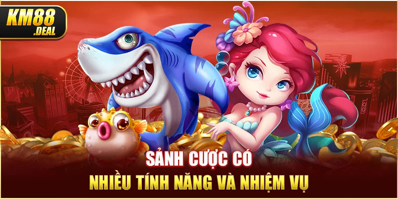 2 sanh cuoc co nhieu tinh nang va nhiem vu